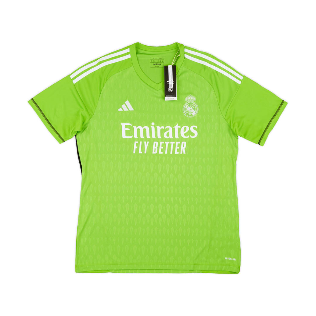 2023-24 Real Madrid CF Goalkeeper Kit Green