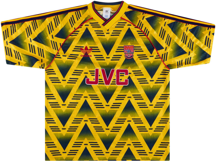 1991-93 Arsenal FC Away Kit