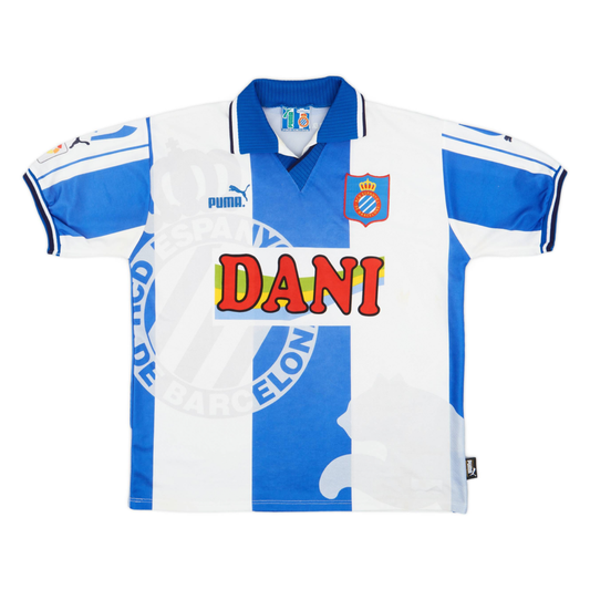1997-98 RCD Espanyol Home Kit