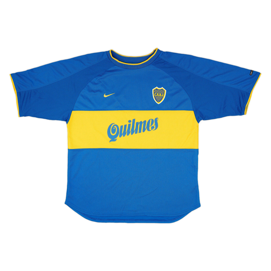 2001-02 CA Boca Juniors Home Kit