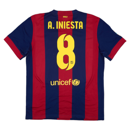 2014-15 FC Barcelona Home Kit